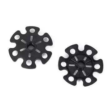 Надежные утолщенные идеально подогнанные чехлы для трости, защита для треккинговой палки, грязевые лыжные корзины, товары для походов чёрный