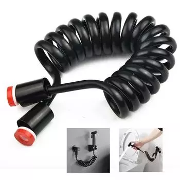 Надежный и практичный выдвижной шланг для душа для комфортного принятия ванны синий