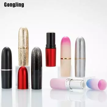 Надежный качественный контейнер для детской косметики, пустой тюбик для губной помады, флакон для помады 12,1 мм Black