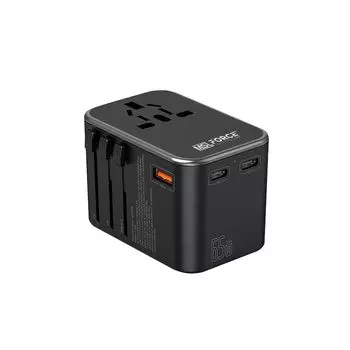 Надежный японский фирменный адаптер питания для путешествий, переходник, 65 Вт, дорожный адаптер, переходник для путешествий за рубежом, зарядное устройство USB для ПК, смартфона, планшета