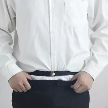 Надежный ремень для заправки рубашек для мужчин и женщин Thickened Buckle