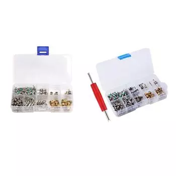 Надежный сердечник клапана для автомобильного кондиционера - без обесцвечивания или выцветания солнцезащитный крем без выцветания сердечник клапана кондиционирования 135 шт.