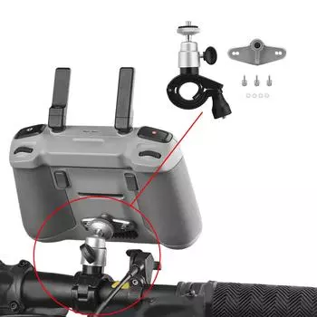 Надежный зажим для крепления на руль велосипеда, надежное решение для крепления держателя контроллера управления DJI Mini 4 Pro RC2
