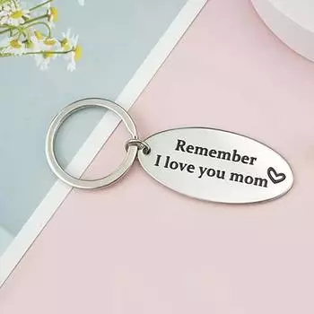 Надпись на День отца День благодарения Нержавеющая сталь День матери Украшенные подарочные аксессуары