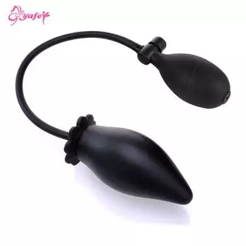 Надувная Анальная пробка, анальная стимуляция, расширяемый расширитель ануса, массажер, эротические секс-игрушки для взрослых NOS