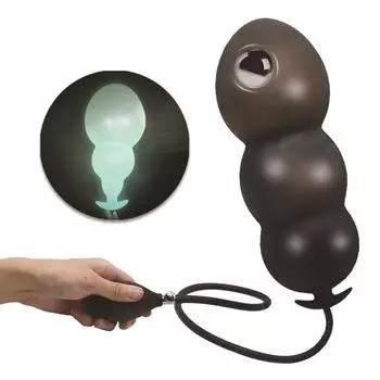 Надувная анальная пробка, расширяемая, насос для дилдо, анальная пробка, массажер простаты, анальный расширитель, игрушка БДСМ для взрослых, секс-игрушки для пар 1