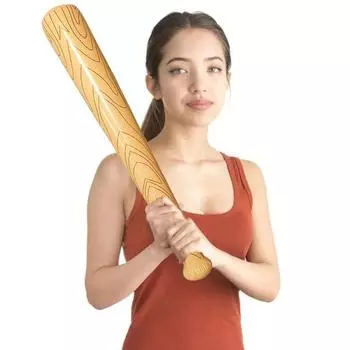 Надувная бейсбольная бита, большая деревянная бита с принтом, для украшения вечеринки у бассейна H