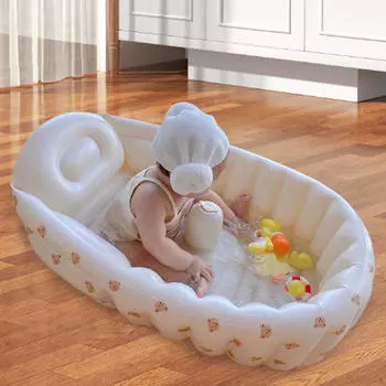 Надувная детская ванна мультяшный душ бассейн для сада на открытом воздухе задний двор голова медведя Bear Head