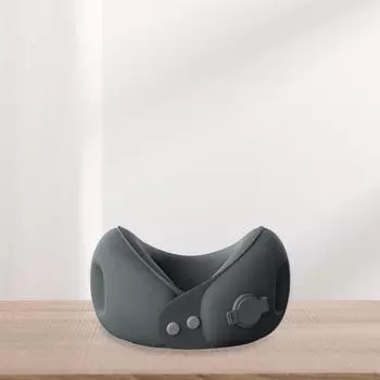 Надувная дорожная подушка, сверхлегкая, моющаяся, портативная, поддерживающая шею No Storage Case