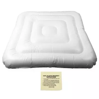 Надувной чехол для джакузи, энергосберегающий, изолированный, квадратный, 0,3 фута, надувной чехол для джакузи, защитная крышка для