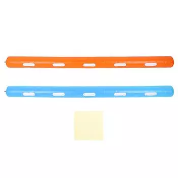 Надувная палка для бассейна 90,6 дюйма, поплавок с лапшой для бассейна, ПВХ, водные игры на открытом воздухе, игрушка для плавания на пляже Blue