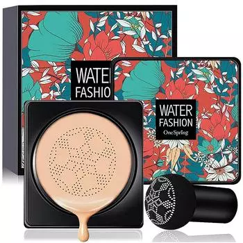 Надувная подушка CC Cream Mushroom Head Foundation Увлажняющий BB крем Nude Makeup Стойкий матовый корректор Foundation Makeup 01 (Naturals)