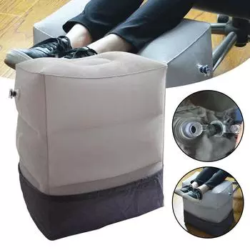 Надувная подушка для ног в самолете, детская подушка для сна, подставка для ног, подушка для отдыха, подушка для ног для самолета, автомобиля, подставка для ног