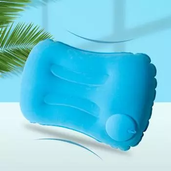 Надувная подушка для путешествий, поясничная подушка, квадратная надувная подушка, портативная складная надувная подушка для отдыха на открытом воздухе