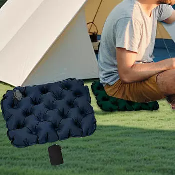 Надувная подушка для сиденья, автомобильный коврик, мягкий портативный воздушный офисный стул для