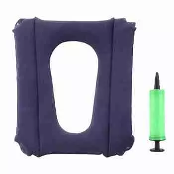 Надувная подушка для сиденья, поддержка бедер, портативная подушка для инвалидного кресла для пожилых людей