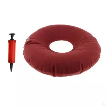 Надувная подушка-пончик для сиденья для лечения копчика
