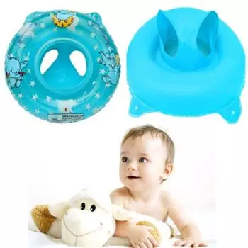 Надувное кольцо для плавания/ручки сиденья для безопасности малышей, поплавок для бассейна, 1 шт. розовый