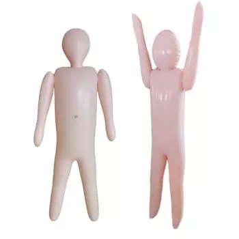 Надувное тело в полный рост, реквизит для костюма на Хэллоуин, надувное тело