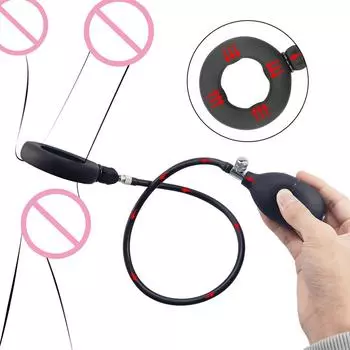 Надувное устройство для удовольствия у мужчин Испытайте интенсивные ощущения с этим силиконовым рукавом для взрослых мужчин