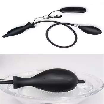 Надувной анальный вибратор, анальный расширитель, расширяемый, 10 скоростей, вибрирующая Анальная пробка, анальные шарики, секс-игрушки