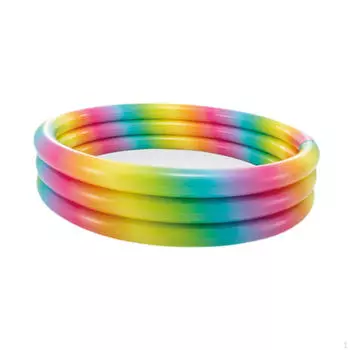 Надувной бассейн для детей, надувной бассейн из ПВХ Rainbow, детская ванночка, детский лягушатник