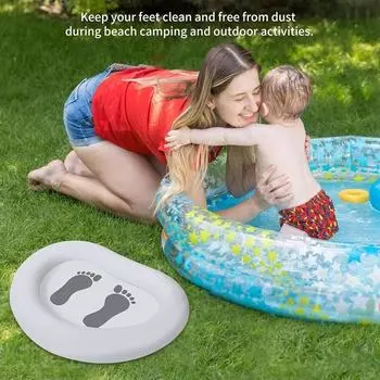 Надувной бассейн для ног, ванна для бассейна из ПВХ, переносная ванна для ног, ванна для ног для спа, надземные бассейны белый