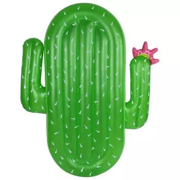 Надувной бассейн шезлонг кактус бассейн шезлонг ПВХ бассейн плавающая кровать для отдыха на открытом воздухе