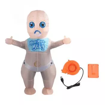 Надувной детский костюм, забавный инновационный легкий водонепроницаемый детский взрослый костюм для ребенка