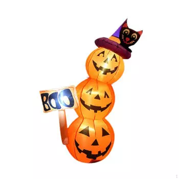 Надувной фонарь тыква Хэллоуин Декор светящийся