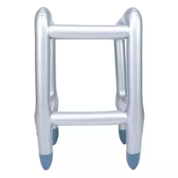 Надувной ходунок ПВХ складной Хэллоуин розыгрыш смешной симулятор вечеринка косплей игрушка Inflatable Walker