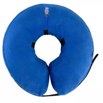 Надувной конусный ошейник для собак, мягкий, удобный, регулируемый, защитный, надувной ошейник для восстановления собак