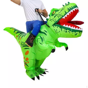 Надувной костюм динозавра, аксессуары, наряд для косплея на день рождения 80 to100cm
