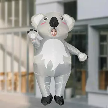 Надувной костюм коалы для косплея животных для фестиваля