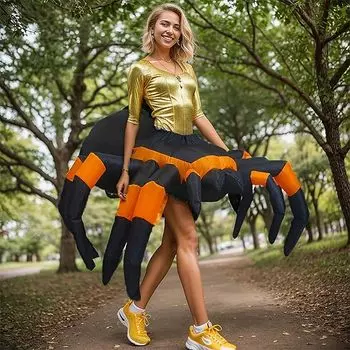 Надувной костюм «Паук», взрослый