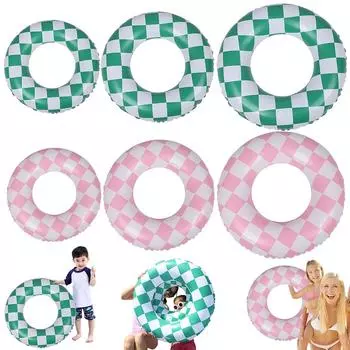 Надувной круг для плавания, круг для плавания, плед, кольцо для плавания под мышками для взрослых, утолщенное плавательное кольцо из ПВХ для пляжного бассейна CHINA