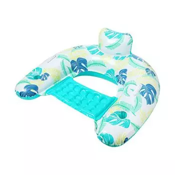 Надувной круг для ПВХ воды с водой с плавающим напитком отдых вода пляж st1173 взрослые, гамак, коврик, U-образный, 11193см, ручка, диван, держатель, лодка, синий