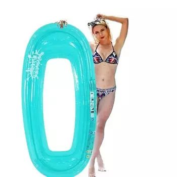 Надувной матрас, водный надувной матрас, бассейн, надувной гамак, надувная кровать для плавания для взрослых и детей 176*84*20cm синий