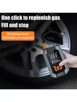 Надувной насос, аварийный пусковой источник питания для автомобиля на открытом воздухе, автомобильный надувной аккумулятор «все в одном», воздушный компрессор