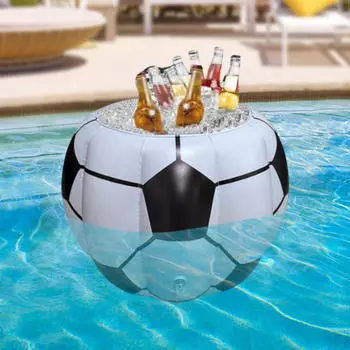 Надувной охладитель для футбольной вечеринки, украшение для подарка, контейнер для напитков