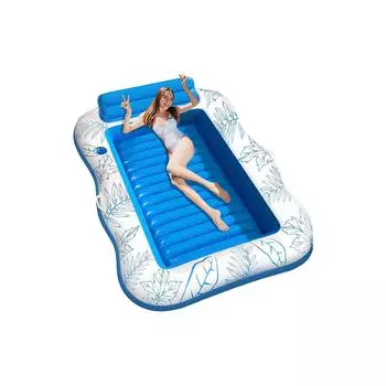 Надувной поплавок для загара в бассейне из ПВХ с подушкой One Size