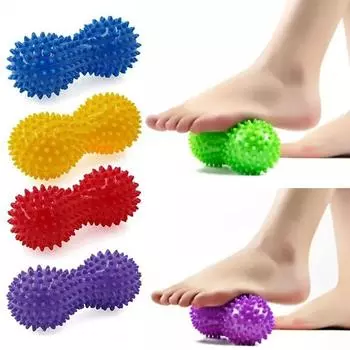 Надувной роликовый массажер для ног, мышечная релаксация, меридиональный массажный ролик, спортивный фитнес красный