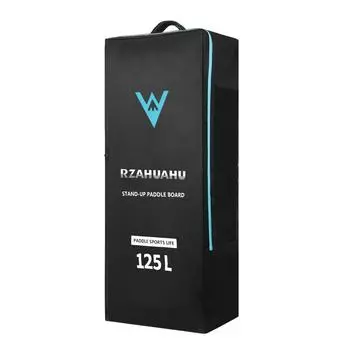 Надувной рюкзак для серфинга с веслом 125 л, большая вместимость, сумка для доски для серфинга SUP из ткани Оксфорд 105L