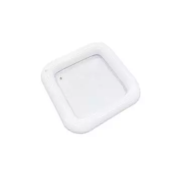 Надувной сервировочный бар Непротекающий ПВХ Летний Прямоугольный Квадратный Салат Лед Поднос Контейнер для еды и напитков Буфетный охладитель Принадлежности для вечеринки у бассейна на открытом воздухе Square