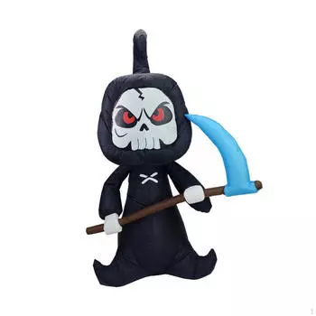 Надувной скелет украшения, адаптер Великобритании фестиваль декор реквизит дом для вечеринки