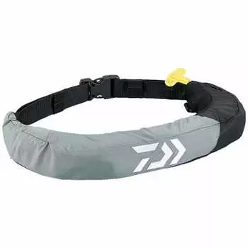 Надувной спасательный жилет DAIWA (Тип талии Автоматический/Ручной надувной) Без серого DF-2709