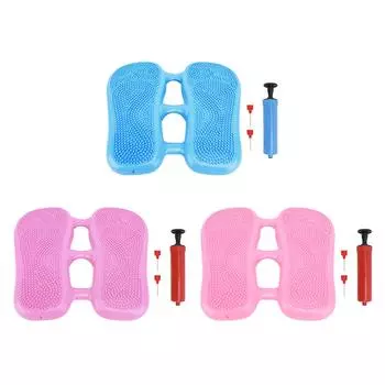 Надувной степпер многоцелевой фитнес-упражнение воздушный степпер массаж ног балансировочная доска Purple