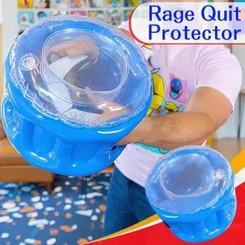 Надувной защитный чехол для игрового контроллера, дышащая конструкция, рассеивание тепла, водонепроницаемый, легкоочищаемый защитный чехол для игрового контроллера красный