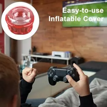 Надувной защитный чехол для игрового контроллера Yousheng, дышащая конструкция, рассеивание тепла, водонепроницаемый, легкоочищаемый защитный чехол для игрового контроллера красный