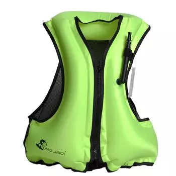 Надувной жилет для плавания для взрослых, спасательный жилет для подводного плавания
